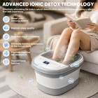 Foldable Ionic Foot Detox Machine With Sea Salts