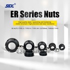 Sfx 5pcs Re-wer32ax Nuts Balanced Structure Er Nuts External Thread Type