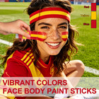 Face Paint Stick For World Cup Sweatproof   High Pigment Sticks