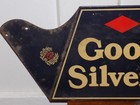 Vintage Goodrich Silvertowns Metal Tire Rack Side