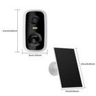 Hiseeu 4mp 10ch Wireless 5g Wifi Solar Battery Security Camera System 2way Audio