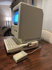 Apple Macintosh Plus M0001a W Keyboard Mouse 800k Drive Apple Stand Vintage Mac