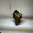 Antique Vtg Arcade Cast Iron Elephant With Tucked Trunk Still Penny Coin Bank