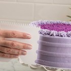 Hutzler 4-in-1 Cake Edger - Comb  Ridge  Wave   Corner Frosting Decorating Tool