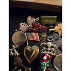 30  Assorted Vintage Pins Brooches Collectors Lot Mixed Lapel Pin Collection