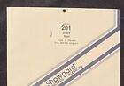 Showgard Stamp Black Mounts Size 201 Free Usa Shipping 264 Mm By 201 Mm 5 Strips