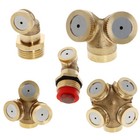 1 2 3 4 Holes Brass Spray Misting Nozzle Garden Sprinkler Irrigation 1 4 1 2bspf