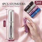 5ml Travel Perfume Bottle Refillable Atomizer Sprayer For Perfume leakproof Perf