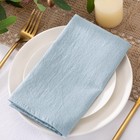 12 Pack Silver Cloth Napkins Bulk Washable Cotton 17x17 Inch Wedding Decor