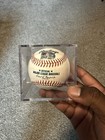 Rawlings Signed Official Major League Baseball W  Clear Display Cube Case