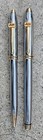 Cross Century Ii Medalist Fountain Pen And Mechanical Pencil Set 23k Gold Trim