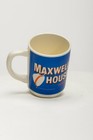 Vintage General Foods Maxwell House Coffee Mug Cup Blue White Made In Usa