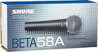 Original Shure Beta 58a Supercardioid Dynamic Vocal Microphone