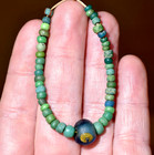 Ancient Glass Excavated Djenne Dig Beads Mali African Trade Circa 1000 Years Old