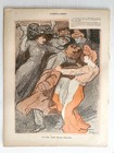 Butter Plate No  470 From 2 4 1910 The Bourriques Of Mores By Grandjouan