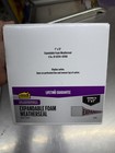 Lot Of 6  six  M-d Platinum Expandable Foam Weatherseal Black 1  X 1  X13