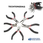 5pcs Jeweler Pliers Set Making Beading Wire Wrapping Hobby Repairing Toolscissor