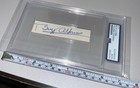 Buzz Aldrin Apollo 11 Hand Signed Cut Psa Large Slab - Nasa Astronaut