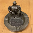 Michelin Man Bibendum Ashtray Vintage Used From Japan