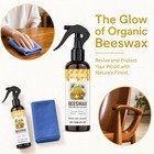 Beeswax Wood Polish Spray Restores Shine Removes Scratches For Wood Furniture