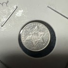 1861 Three Cent Silver Piece Trime 3c Type 3 Civil War Date Us Coin  