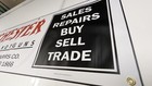 Winchester Rifles Shotguns Vintage Style Banner Display Promo Sign Sales Service