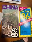 Lot Of Expo 86 Vancouver Passport  Maps  Guidebooks  Tickets  Pin  Figure