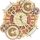 Rokr 3d Wooden Puzzle Zodiac Clock Toy Diy Mechanical Model Kits Kids Gifts