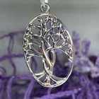 Tree Of Life Necklace Irish Scottish Wiccan Celtic 925 Pendant W free Chain