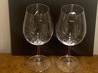 Waterford Marquis Deep Red Wine Glasses Optic 8 3 4  - Set Of 2