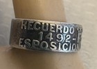 1892 Gorham Sterling Silver Chicago Columbian Exposition Souvenir Ring Sz 6 5