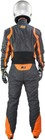 K1 Precision Ii Adult Nomex   Fire Suit - Sfi 3 2a 5 - Flo Orange  Grey - Med lg