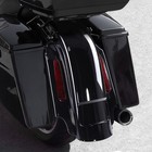 Led Rear Fender System Fit For Harley Touring Electra Glide 1993-08 Vivid Black