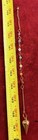 Copper Pendulum With  Chakra Chain
