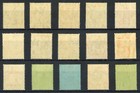 Straits Settlements 1937-41 Kgvi Sc  238-52 15v No A b Mint Xf Og Lh Scarce Gem   