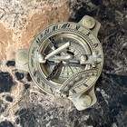 Vintage-style West London Brass Sundial Compass