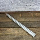 Vintage Redline Bmx Seatpost 22 2 1986 1987 Silver Fluted Alloy Old School Bmx