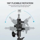 Durable U-shape Camera Flash Mount For Umbrella Softbox - 1 4 To 3 8 Inch