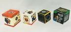 Brain Teaser Magic Cube Puzzles Set 4 Pieces  Black