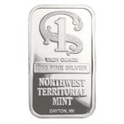 Northwest Territorial Mint 1 Troy Oz Silver Bar Bu Usa Silver Commemorative Lump