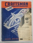 3 Vintage Sears Craftsman Power Tools Catalogs 1940  1948   1960-61