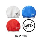 Speedo Unisex-adult Swim Cap Silicone One Size  Black