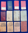 12 Antique Memorandum Account Book Lot Collection 1898 1919 Grocery Farm Journal