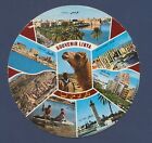 Libya - Scott 692   759 On Round Postcard  crease At Top  To Usa - 1979 --a