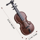 20 Sets Miniature Violin Mini Musical 1 12 Instrument Model  Furniture Crafts