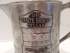 Vintage The White Horse Cellar Scotch Whiskey Metal Tankard Pitcher Mug Stein
