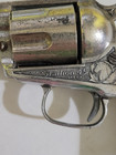 Vintage Nichols Stallion 45 Mark Ii Cowboy Cap Gun Toy Wood Grips