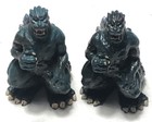 Trendmasters 1994 Godzilla Mini Pvc 2    Figure Set Of 2 - Toho- Matte   Glossy