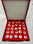 Vintage Human Prosthetic Eye   Antique Artificial Mix Eye Set Of 25 Pcs