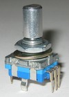 Cui Rotary Encoder With Momentary Switch - 12 Detents - 360 Degree - Pcb Mount